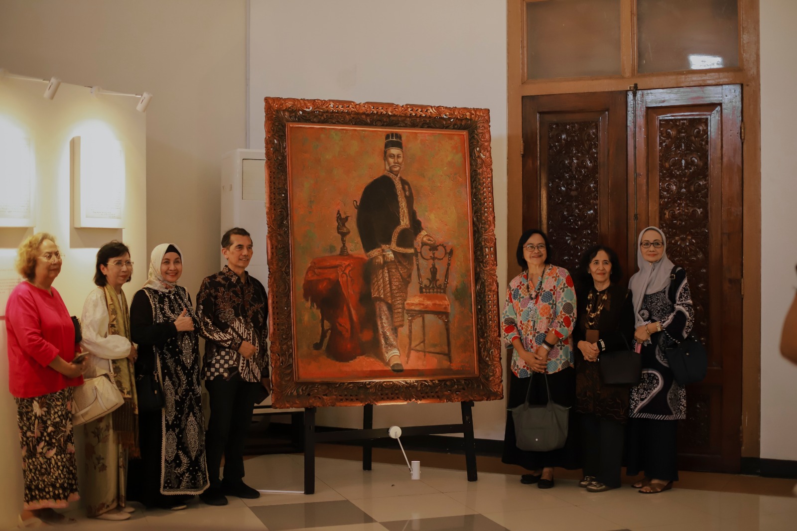 Keluarga Sosroningrat Kunjungan Ke Museum Kartini Jepara
